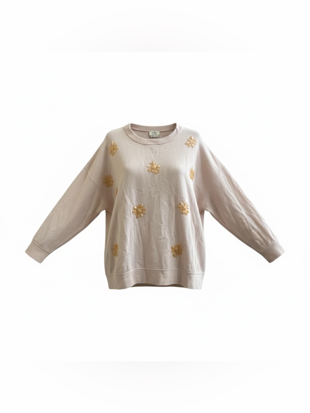 Kate‎ Spade New York Embellished "Live Colorfully" Sweatshirt